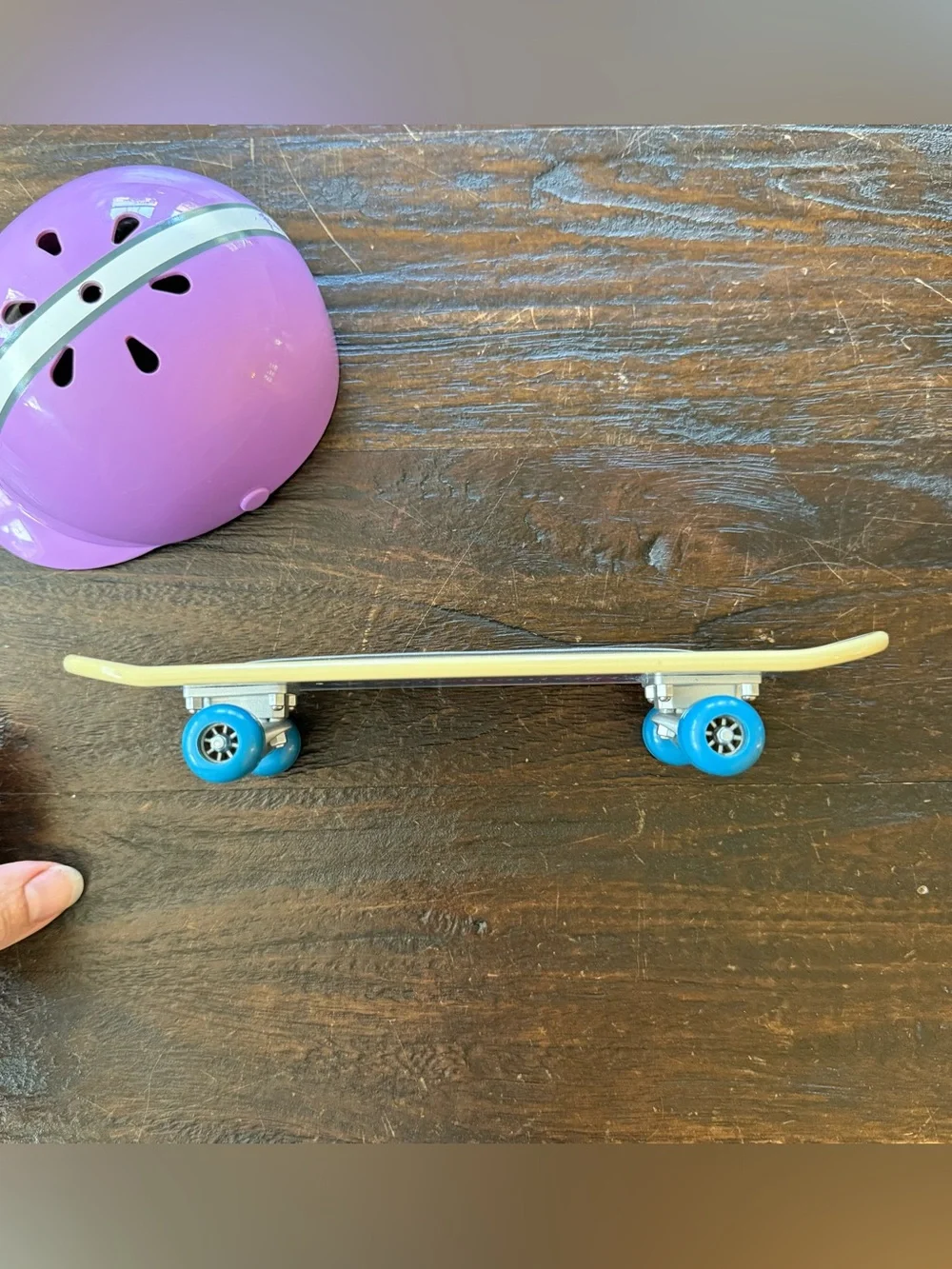 American Girl plastic skateboard